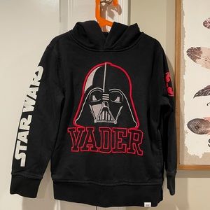 Gap Kids Darth Vader Hoodie Size 6-7